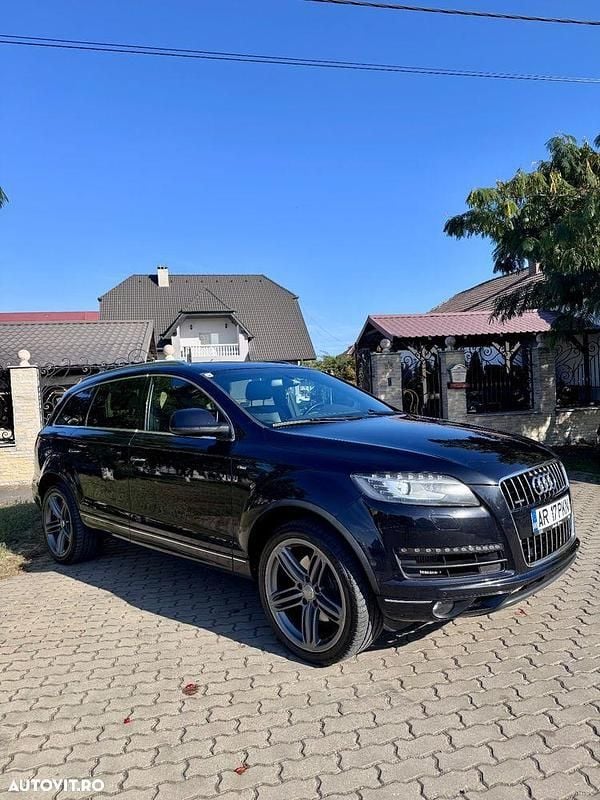 Culoarenegru Utilizat 2012 Audi Q7 SUV | 14.900 EUR (Preț OK) - Imagine 1/4