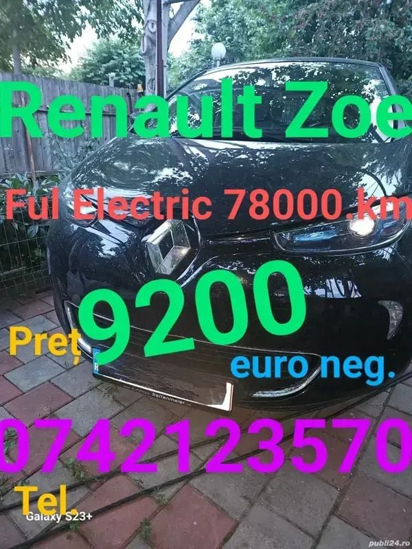 Utilizat 2016 Renault Zoe Hatchback | 9.200 EUR - Imagine 1/4