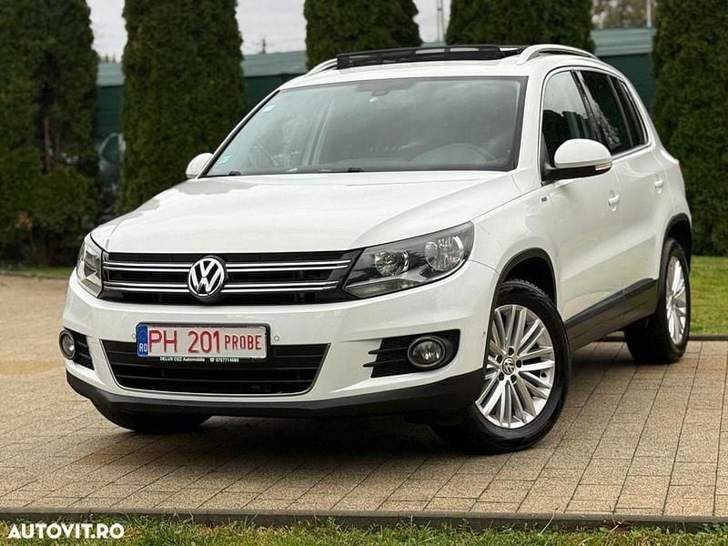 Culoarealb Utilizat 2015 VW Tiguan Sportline SUV | 9.890 EUR (Super Preț) - Imagine 1/4