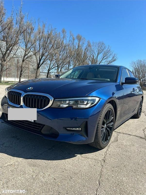 Culoarealbastru Utilizat 2019 BMW 320 M Sport Berlinǎ | 22.300 EUR - Imagine 1/4