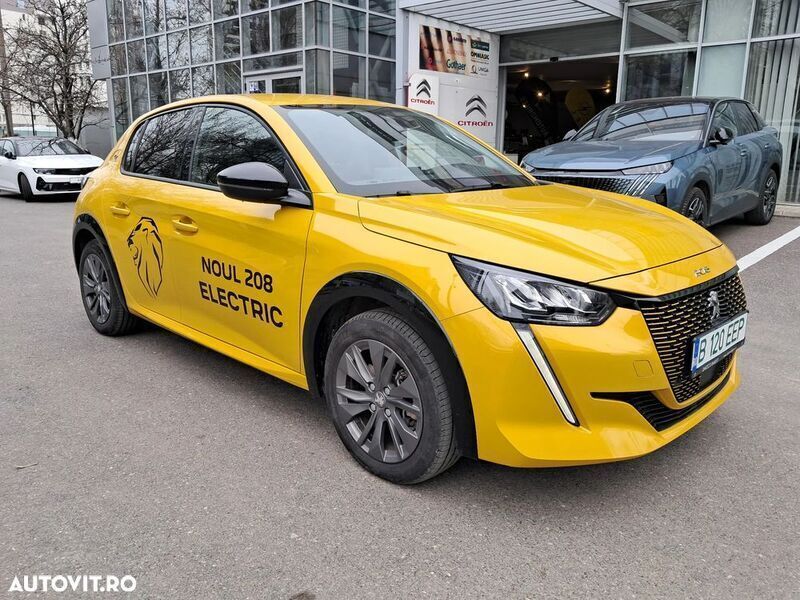 Galbeuriu Utilizat 2023 Peugeot e-208 Allure Hatchback | 24.900 EUR - Imagine 1/4