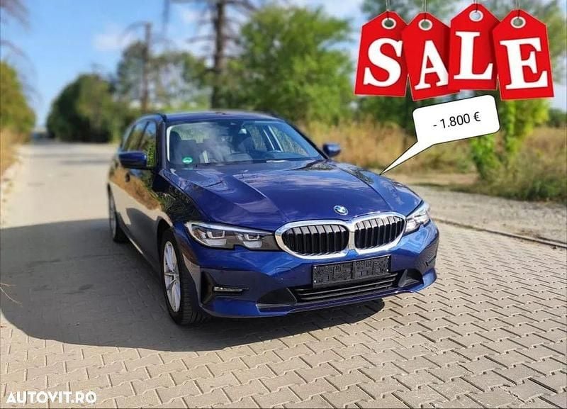 Culoarenegru Utilizat 2020 BMW 320 Break | 18.849 EUR (Super Preț) - Imagine 1/4