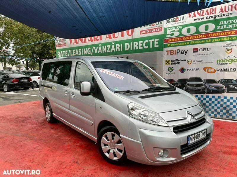 Argint Utilizat 2009 Citroën Jumpy Monovolum | 5.499 EUR - Imagine 1/4