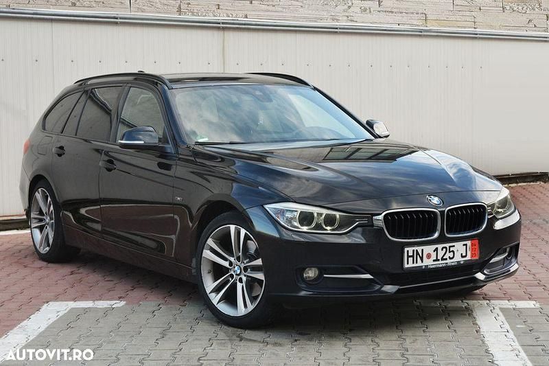 Culoarenegru Utilizat 2015 BMW 320 Luxury Line Break | 8.999 EUR (Super Preț) - Imagine 1/4
