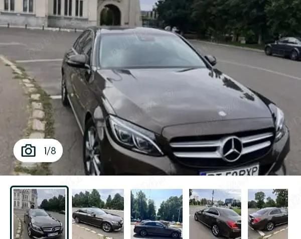 Maro Utilizat 2016 Mercedes C180 Berlinǎ | 13.000 EUR (Preț OK) - Imagine 1/4