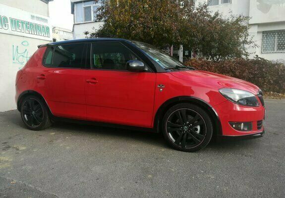 Second-hand Skoda Fabia Monte Carlo 105 CP (77 kW) 2012 Roşu Hatchback