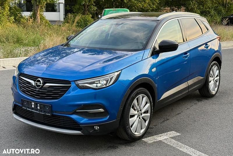Culoarealbastru Utilizat 2020 Opel Grandland X Ultimate SUV | 12.463 EUR (Preț OK) - Imagine 1/4