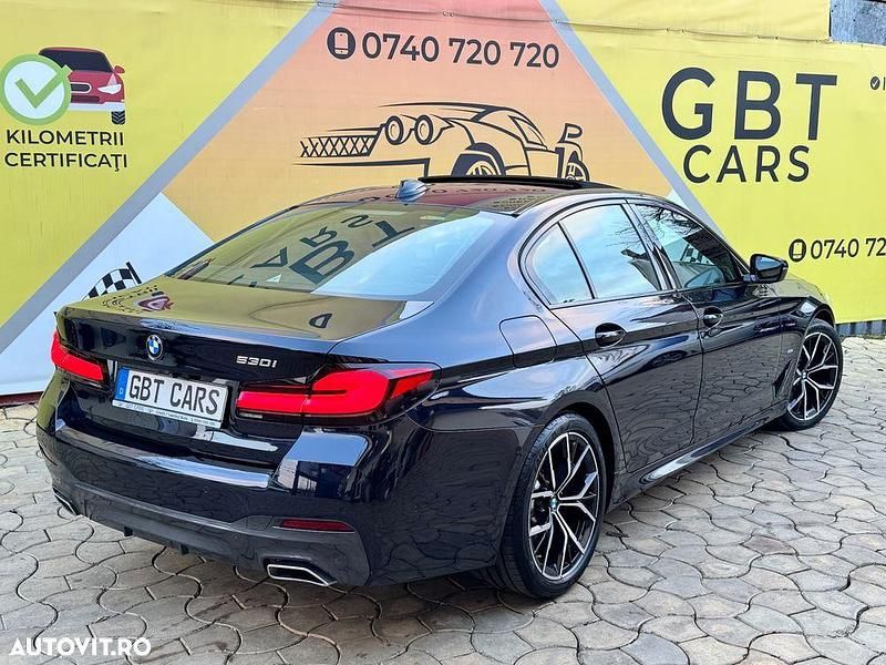 Second-hand BMW 530 M Sport 252 CP (185 kW) 2021 Culoarealbastru Berlinǎ