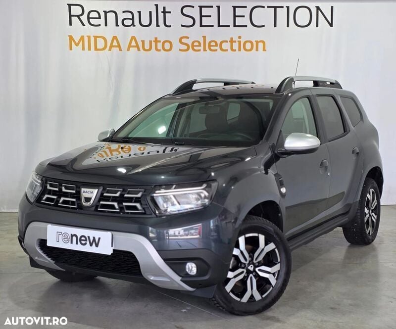 Gri Utilizat 2022 Dacia Duster Prestige SUV | 18.500 EUR (Preț OK) - Imagine 1/4