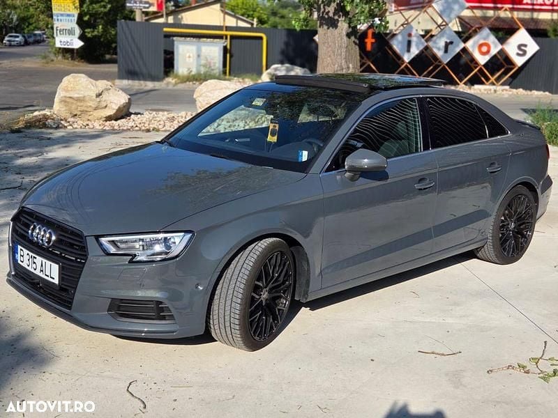 Gri Utilizat 2017 Audi A3 Sport Berlinǎ | 16.299 EUR (Preț bun) - Imagine 1/4