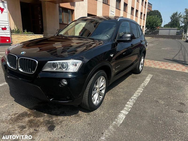 Negru Utilizat 2013 BMW X3 SUV | 12.900 EUR (Preț bun) - Imagine 1/4