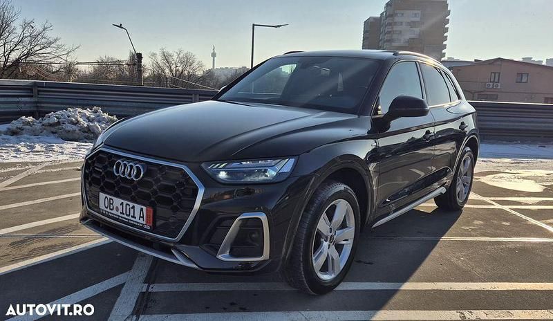 Culoarenegru Utilizat 2022 Audi Q5 S-Line SUV | 31.990 EUR (Preț bun) - Imagine 1/4