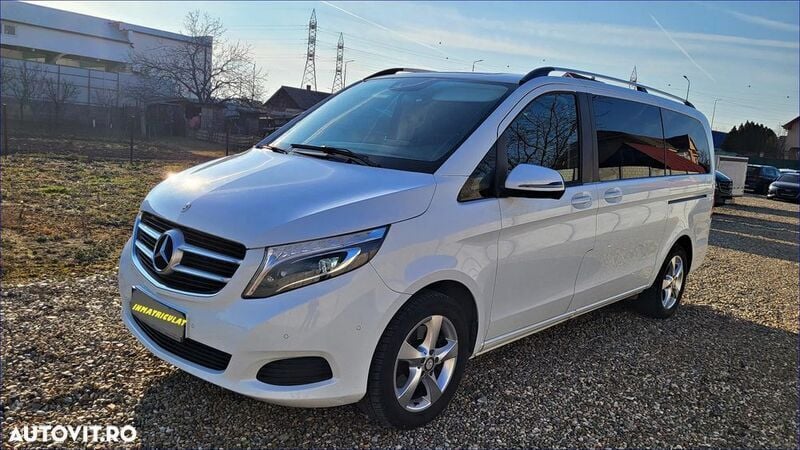 Alb Utilizat 2018 Mercedes V250 Monovolum | 30.990 EUR (Preț bun) - Imagine 1/4
