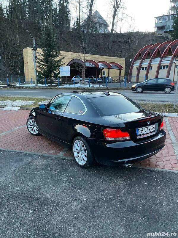 Negru Utilizat 2009 BMW 120 Coupé Performance Coupe | 7.199 EUR - Imagine 1/4