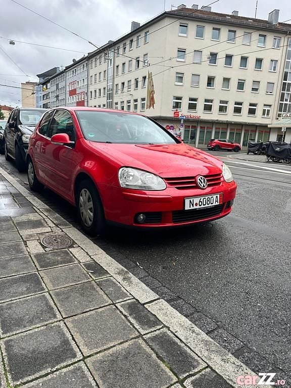 Roșu Utilizat 2008 VW Golf VI United Berlinǎ | 3.099 EUR (Preț OK) - Imagine 1/4