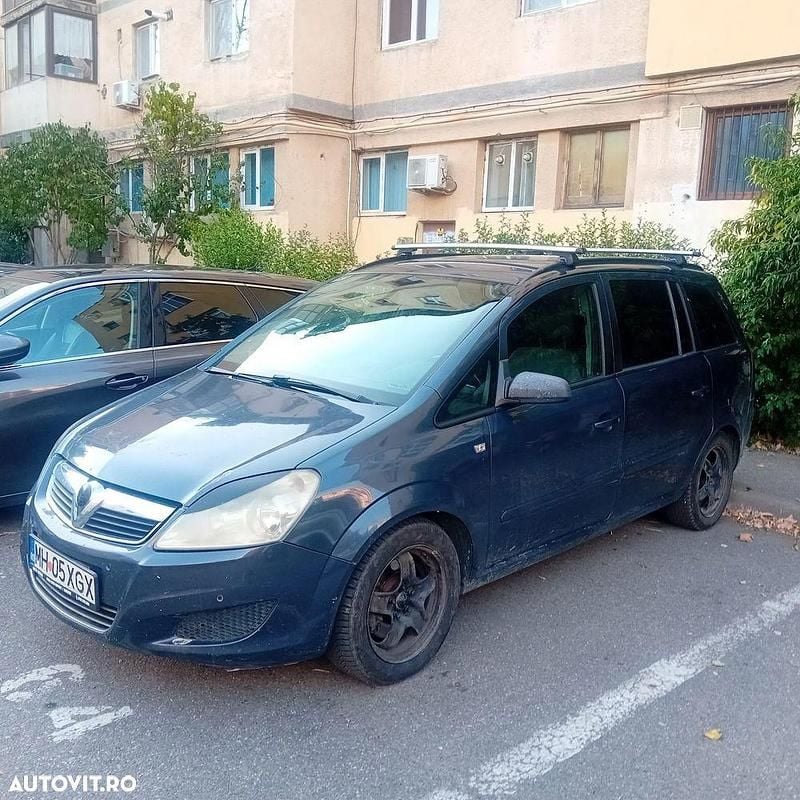 Culoarealbastru Utilizat 2008 Opel Zafira Enjoy Monovolum | 1.600 EUR (Super Preț) - Imagine 1/4