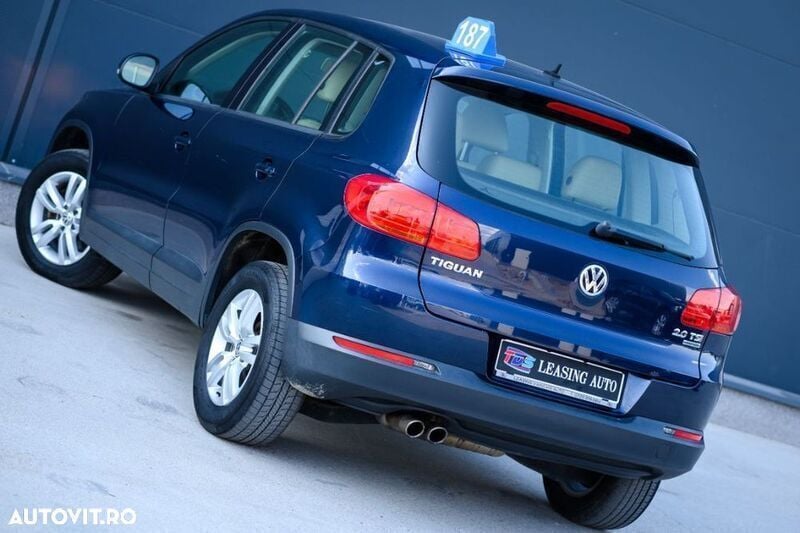 Second-hand VW Tiguan 210 CP (154 kW) 2013 Albastru SUV