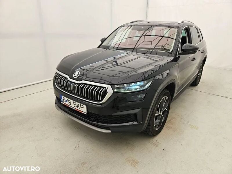Negru Utilizat 2022 Skoda Kodiaq SUV | 34.963 EUR (Preț bun) - Imagine 1/4