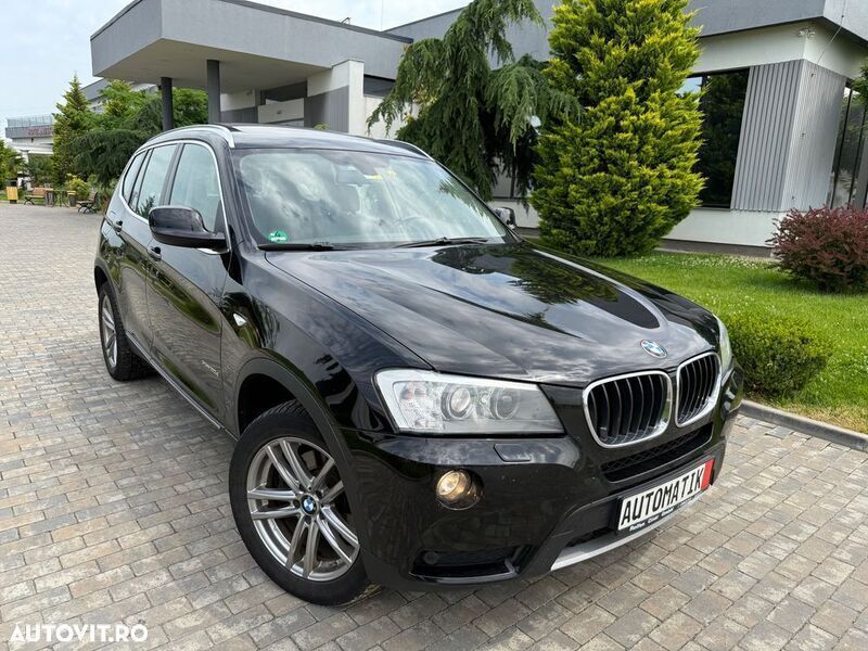 Negru Utilizat 2013 BMW X3 SUV | 10.990 EUR (Super Preț) - Imagine 1/4