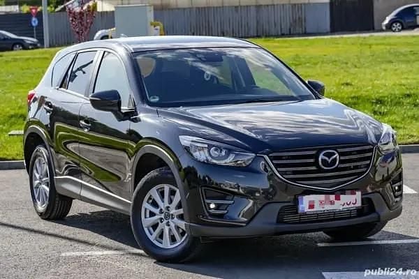 Negru Utilizat 2015 Mazda CX-5 Exclusive-Line SUV | 10.800 EUR (Preț bun) - Imagine 1/4