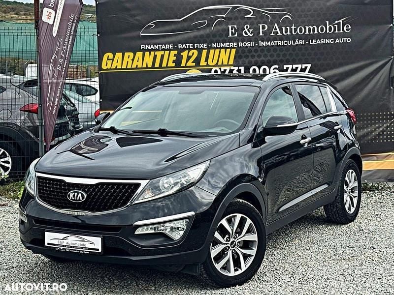 Culoarenegru Utilizat 2014 Kia Sportage Style SUV | 8.500 EUR (Preț bun) - Imagine 1/4
