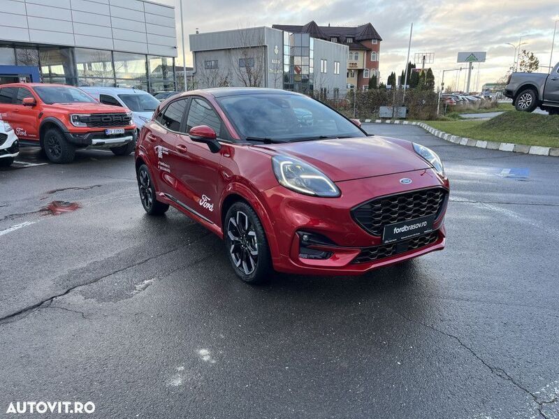Rosu Utilizat 2023 Ford Puma Coupe | 25.299 EUR (Puțin scump) - Imagine 1/4
