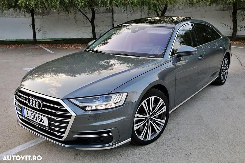 Culoareargint Utilizat 2018 Audi A8 Berlinǎ | 41.500 EUR (Preț OK) - Imagine 1/4