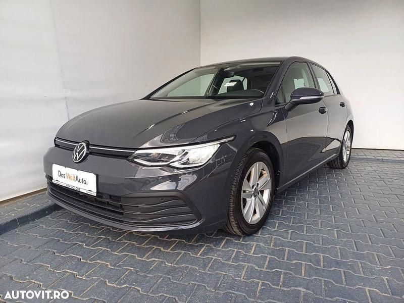 Gri mediu normal Utilizat 2021 VW Golf VIII Life Hatchback | 19.400 EUR (Preț bun) - Imagine 1/4