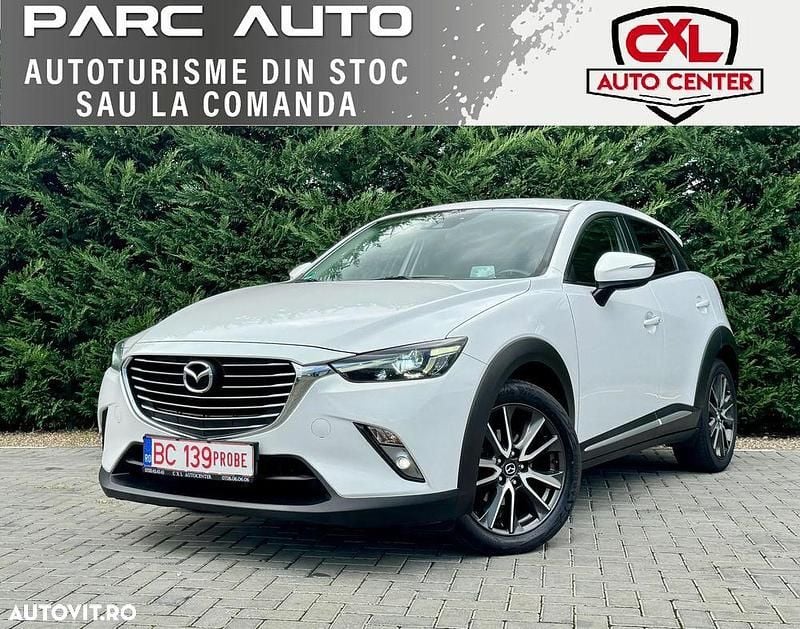 Culoarealb Utilizat 2016 Mazda CX-3 Sports-Line SUV | 9.990 EUR (Preț bun) - Imagine 1/4