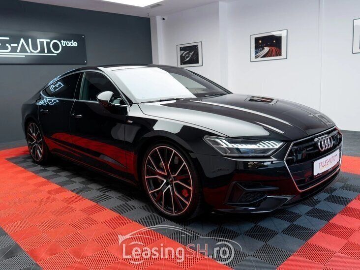 Negru Utilizat 2019 Audi A7 Hatchback | 51.763 EUR - Imagine 1/4