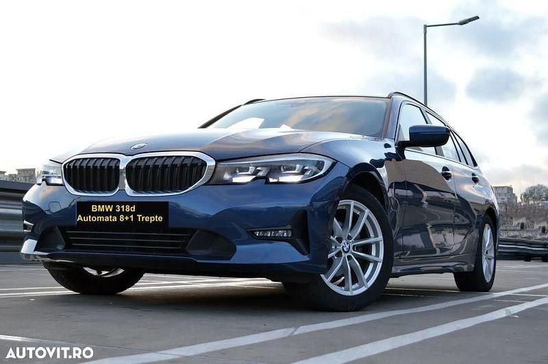 Culoarealbastru Second-hand 2021 BMW 318 Comfort Edition Break | 17.990 EUR (Preț bun) - Imagine 1/4