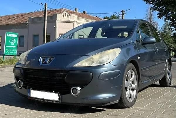 Argintiu Utilizat 2005 Peugeot 307 Hatchback | 1.150 EUR (Super Preț) - Imagine 1/4