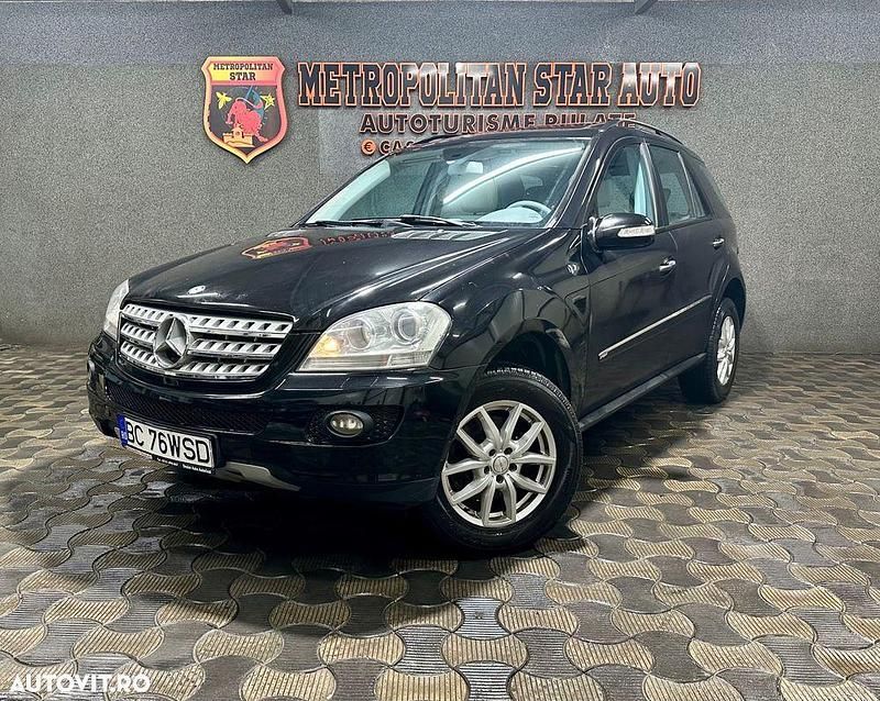 Culoarenegru Utilizat 2008 Mercedes ML320 SUV | 5.650 EUR (Super Preț) - Imagine 1/4
