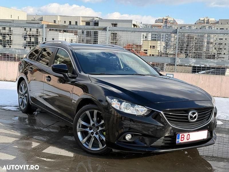 Second-hand Mazda 6 Prime-Line 150 CP (110 kW) 2014 Culoarenegru Berlinǎ