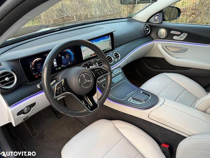Second-hand Mercedes E220 Exclusive 194 CP (142 kW) 2021 Culoarealbastru Berlinǎ