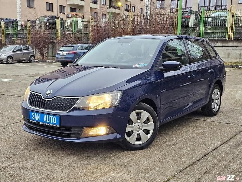 Albastru Second-hand 2016 Skoda Fabia Break | 6.390 EUR (Preț OK) - Imagine 1/4