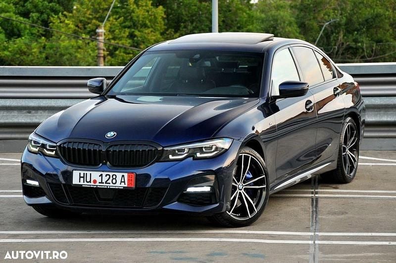 Culoarealbastru Utilizat 2021 BMW 330 M Sport Berlinǎ | 28.330 EUR (Super Preț) - Imagine 1/4