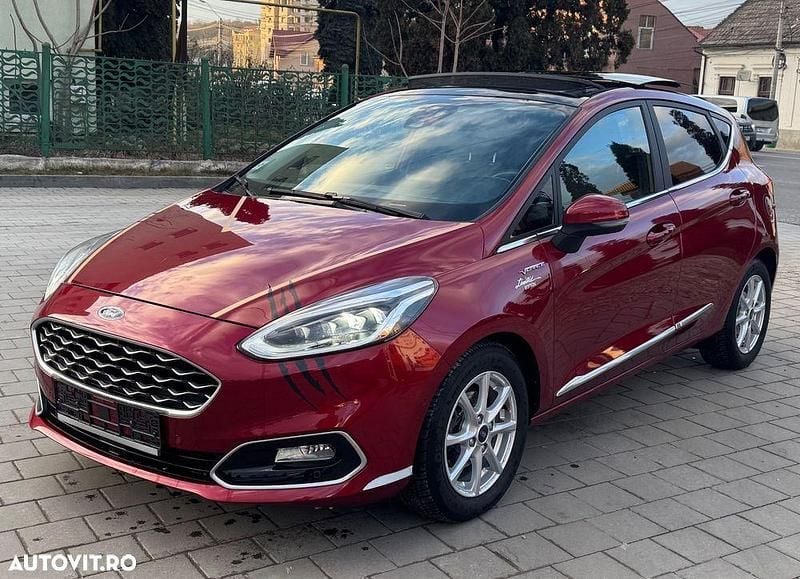 Second-hand Ford Fiesta Vignale 100 CP (73 kW) 2020 Culoarerosu Hatchback