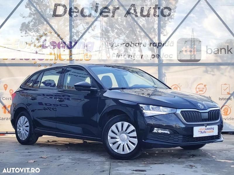 Culoarenegru Utilizat 2021 Skoda Scala Ambition Hatchback | 12.290 EUR (Preț OK) - Imagine 1/4