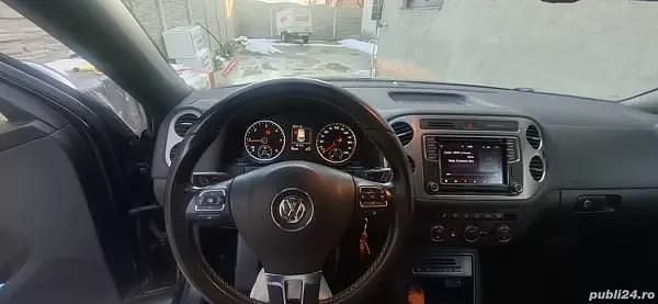 Negru Utilizat 2016 VW Tiguan LOUNGE SUV | 14.000 EUR (Super Preț) - Imagine 1/4