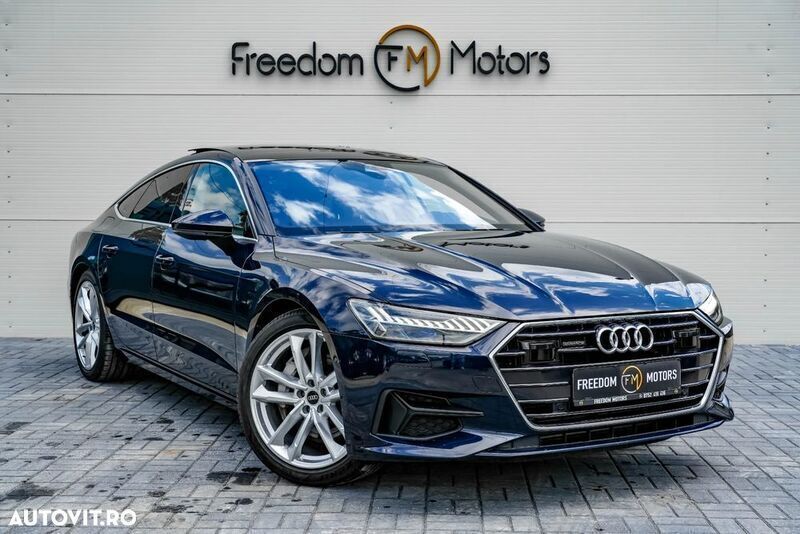 Albastru Utilizat 2020 Audi A7 Hatchback | 38.999 EUR (Preț OK) - Imagine 1/4