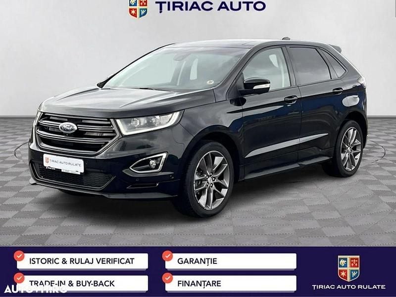 Culoarenegru Utilizat 2017 Ford Edge Sport SUV | 19.500 EUR (Preț OK) - Imagine 1/4