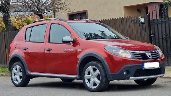 Second-hand Dacia Sandero Stepway 90 CP (66 kW) 2011 Roșu Hatchback