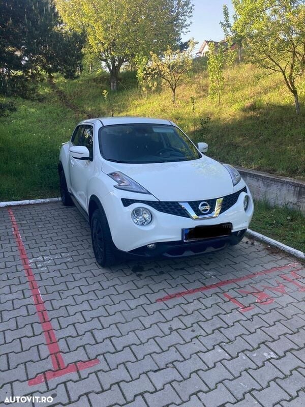 Alb Utilizat 2017 Nissan Juke Acenta SUV | 9.250 EUR (Preț OK) - Imagine 1/4