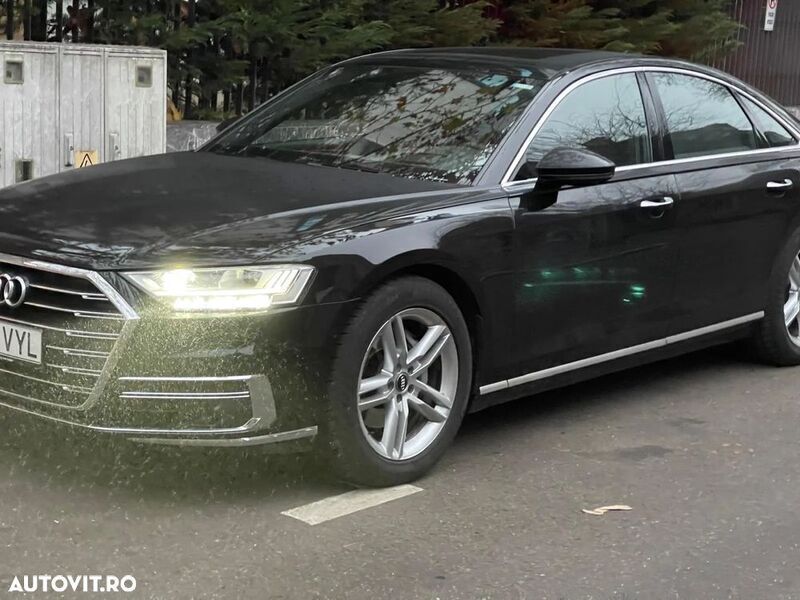 Negru Utilizat 2017 Audi A8L Berlinǎ | 35.500 EUR (Super Preț) - Imagine 1/4