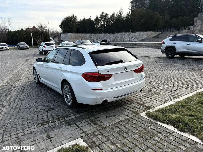 Second-hand BMW 520 190 CP (139 kW) 2020 Culoarealb Break
