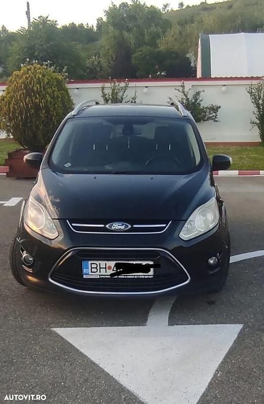 Negru Utilizat 2012 Ford Grand C-Max Titanium Monovolum | 5.150 EUR (Preț OK) - Imagine 1/4