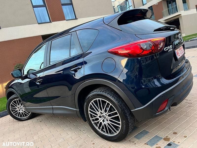 Second-hand Mazda CX-5 Sports-Line 160 CP (117 kW) 2015 Culoarealbastru SUV