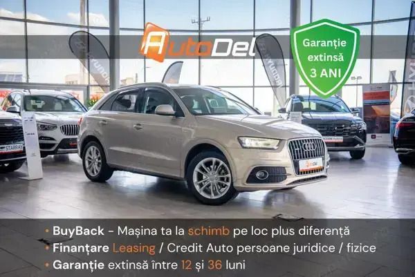 Gri Utilizat 2014 Audi Q3 SUV | 16.499 EUR - Imagine 1/4