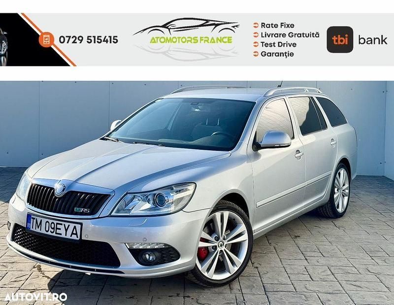Culoareargint Utilizat 2010 Skoda Octavia RS Break | 7.190 EUR (Preț OK) - Imagine 1/4